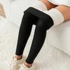 Women's High-waisted Women Pants Elastic Warmth Long Autumn and Winter Plus Velvet Warmth Thin Abdomen