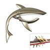 Universal Zinc Alloy Guitar Capo Shark Shape Quick Change Clamp for Guitar Ukulele Tuning