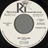 7-дюймовая пластинка BEY IRELAND Its Love S12064 Recording Indus 1964 US World Music Б/у
