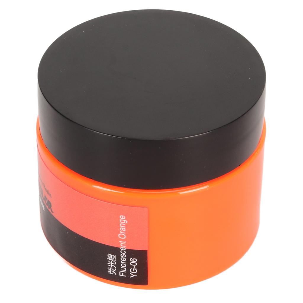 50g Fluorescent Color Resin Pigment Paste High Concentration Highly Pigmented Resin Pigment Paste for Painting Art