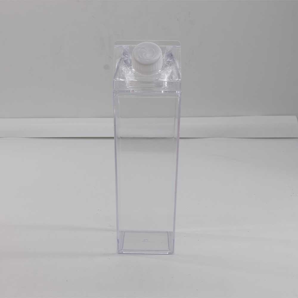 Juice Leak-Proof Transparent Large Capacity Plastic Milk Carton Water Bottle Drinking Bottle