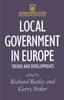 Книга Local Government In Europe : Trends And Developments