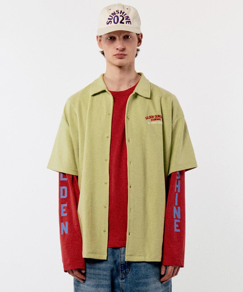GOLDEN SUNSHINE Sunshine Short Sleeve Shirts_Mistkiwi