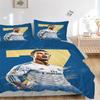 Real Madrid Player Celebration Print 3Pcs Bedding Setduvet Cover With 2 Bedropillowcase Home Birthday Gift