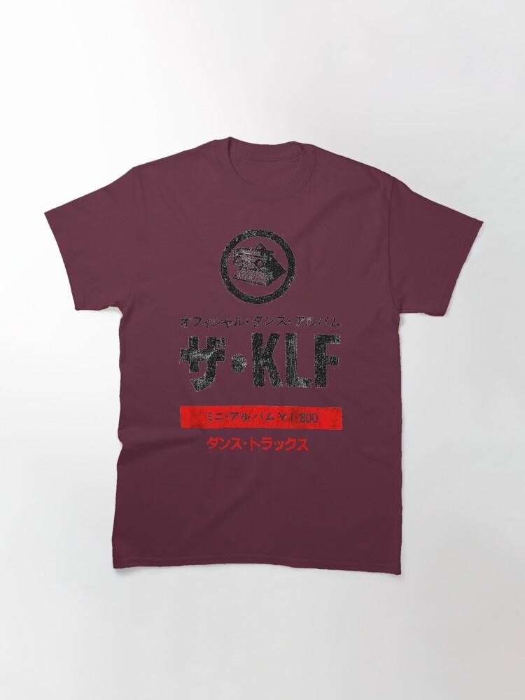 Классическая футболка Jam klf japan vintage черная txt