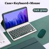 Table Keyboard Leather Case for Redmi Pad SE 2023 Bluetooth Keyboard for Xiaomi 5/6 Pro Redmi Pad 10.61 Soft Silicone TPU Protection Cover