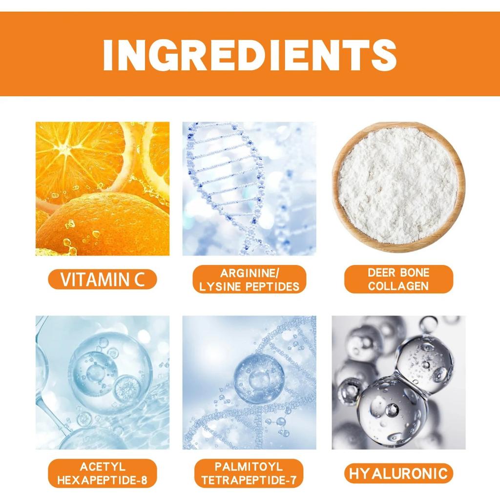 Крем с гиалуроновой кислотой и коллагеном и витамином Е для подтяжки лица, укрепляющая эссенция, разглаживающая мелкие морщинки, увлажняющая, отбеливающая, средства по уходу