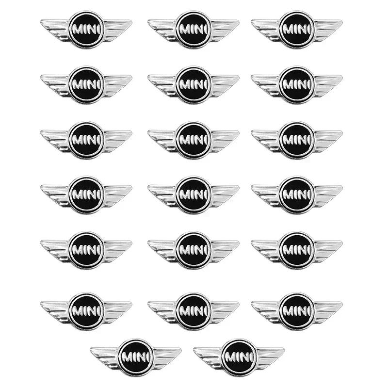 Car Key Emblem Stickers Auto Control Key Logo For Mini Cooper One Countryman Clubman JCW F54 F55 F56 F57 F60 R55 R56 R57 R60 R61 tnrjc00