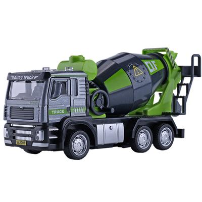 1/50 самосвал из сплава с откатным механизмом, инженерные автомобильные игрушки, игрушки-миксеры, оригинальные подарки в упаковке