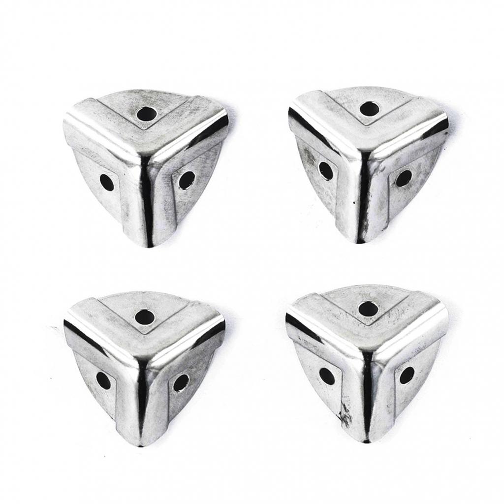 Деревянные угловые протекторы для коробок в ретро-железном дизайне, доступны в упаковках по 4/8/12 штук