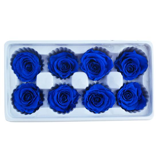 8 шт./коробка 4-5 см стабилизированный цветок бессмертная роза сделай сам Валентин свадьба праздничный подарок