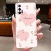 For Realme X7 Max 5G Case X7Max RMX3031 Luxury Butterfly Flower Clear Soft TPU Silicone Back Phone Cover For RealmeX7Max 5G Case
