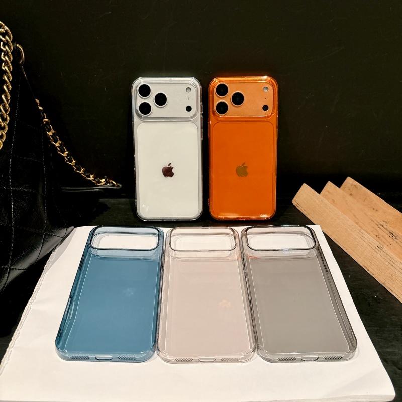 Прозрачный Кристальный HD Чехол для Телефона для iPhone 17 16 15 14 13 Pro Max 17Promax Жесткая Броня Ультратонкий Прозрачный PC Чехол Coque