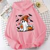 Cartoon Anime Couple Hooded Sweater Halloween Hoodie