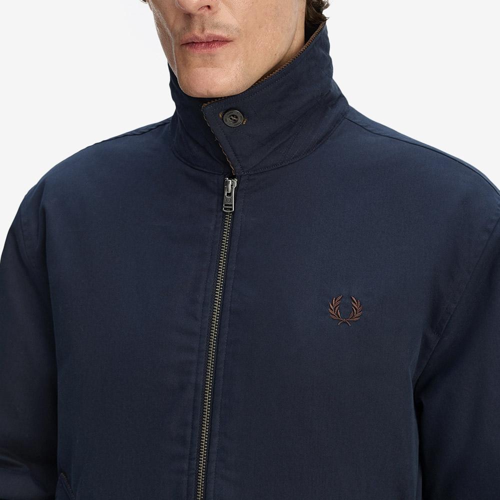 Fred Perry [Sharp] Two-Way Caban Jacket - Navy Afpm2538535-608