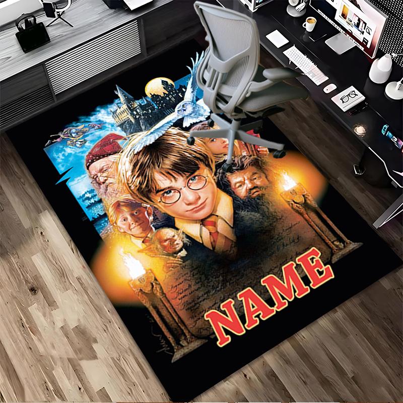 Custom Name Journey's End Living Room Non-Slip Area Rug Soft Carpet for Bedroom Kids Playroom Sofa Office Home Decor Doormat