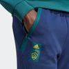 adidas Повседневные трикотажные спортивные брюки со шнурком и манжетами, мужские брюки синего цвета HU0068