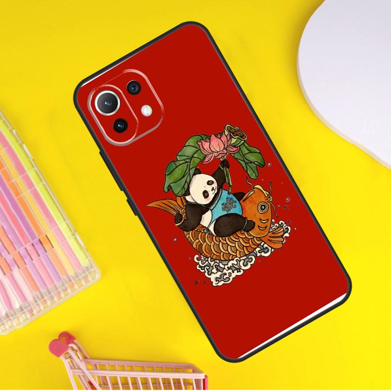 Чехол-обложка с изображением рыбы Кои Инь-Ян для Xiaomi 14 Ultra 13 11T 12T 13T 14T Pro POCO X7 X6 Pro X3 X5 F3 F5 M6 F6 Pro
