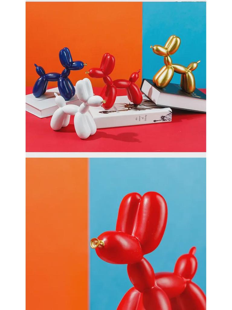 Креативные полимерные украшения в виде собаки из воздушных шаров: Уникальные аксессуары для дома