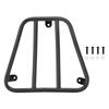 Motorcycle Center Rack Luggage Carrier Carbon Steel Footrest Luggage Rack Replacement for Lambretta