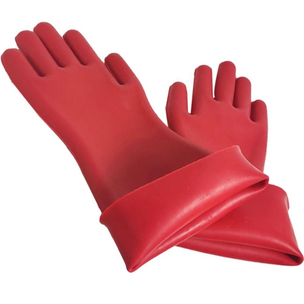 1 Pair Anti-electricity Protect Anti-Electricity Gloves Breathable Work Gloves  Electrical