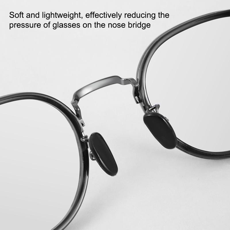 5 пар противоскользящих гипоаллергенных силиконовых носоупоров для очков, солнцезащитных очков, очков, носоупоров в титановой оправе