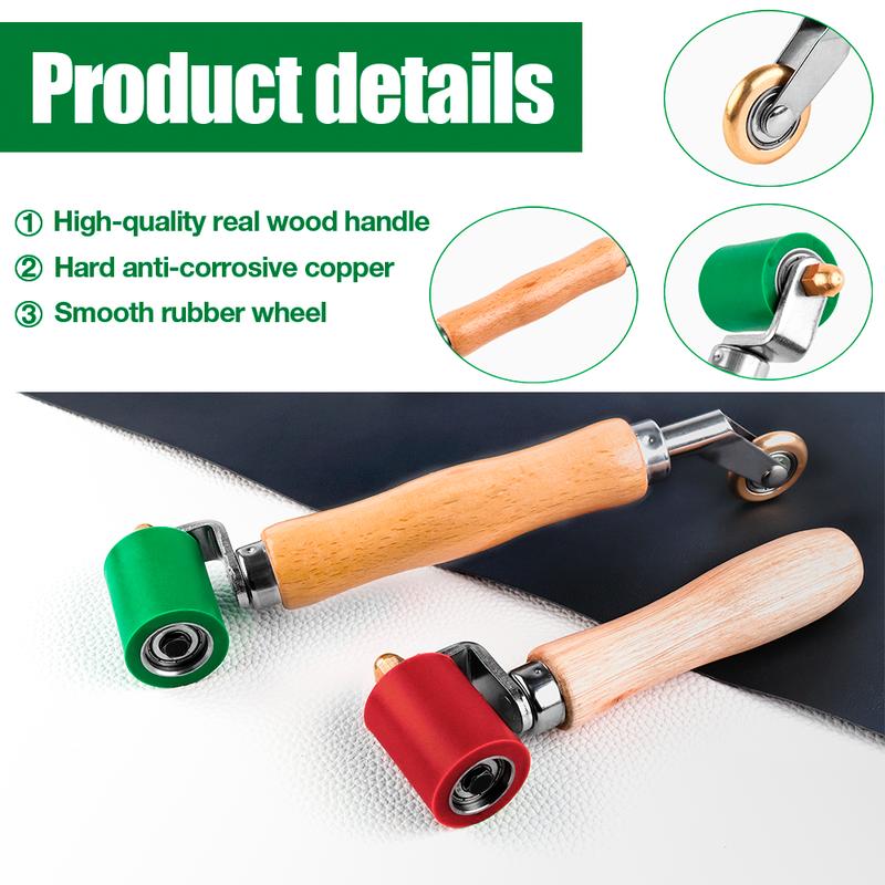 40mm Silicone Handwheel High Temperature Resistant Seam Roller PVC/TPO/EPDM Welding Tool Accessory For Wallpaper/Canopy Pressing