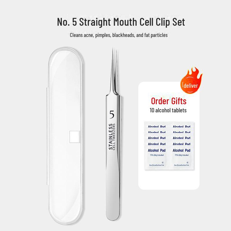 Набор ультратонких игл для лечения акне: Набор пинцетов и инструментов для удаления черных точек