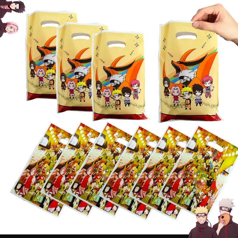Наруто Декорации Мультяшные День Рождения Деко Повязка на Голову Подарки для Гостей Рюкзак Постер Одноразовая Посуда для Вечеринки Скатерть Тарелки Стаканы