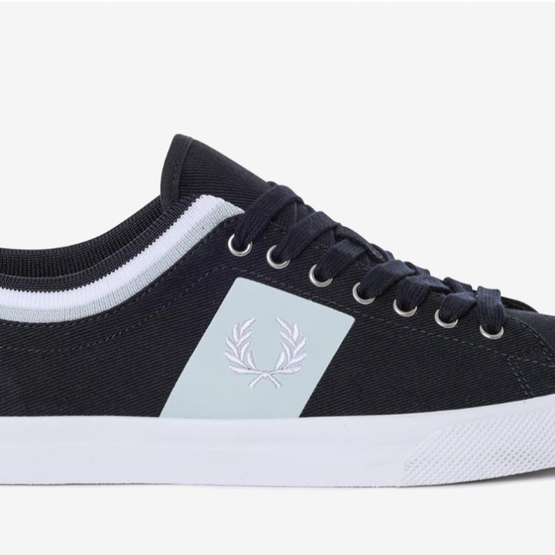Fred Perry Мужские хлопковые кроссовки Sfpm2317106 768
