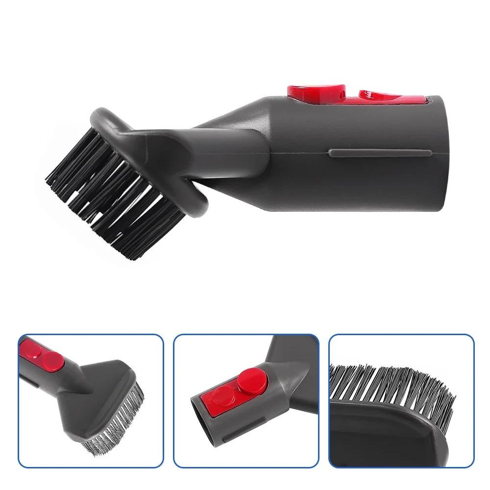 Multi Functional Stiff Bristle Brush Head for Dyson V7 V8 V10 V11 V12 V15 Vacuum Cleaner Attachment Clean Stains Cleaning Tools stain removal brush