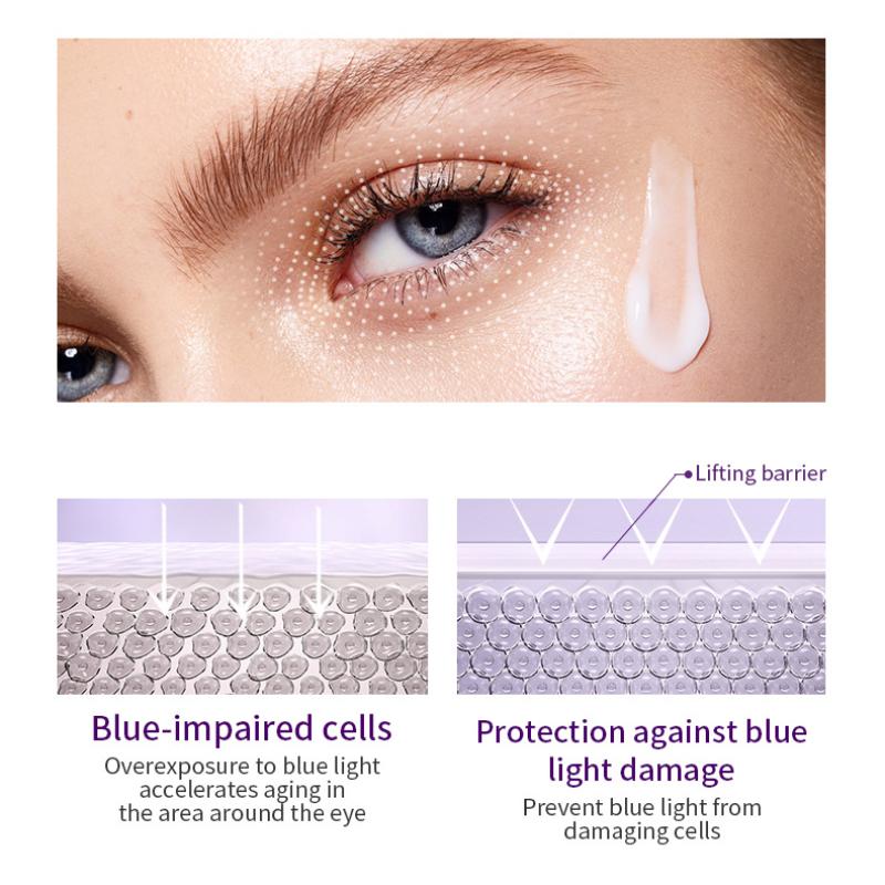 Крем для глаз с шариками-роллерами, ходячие бусины, массаж, увлажнение и увлажнение глаз, питательная эссенция для глаз, осветляющие мешки под глазами