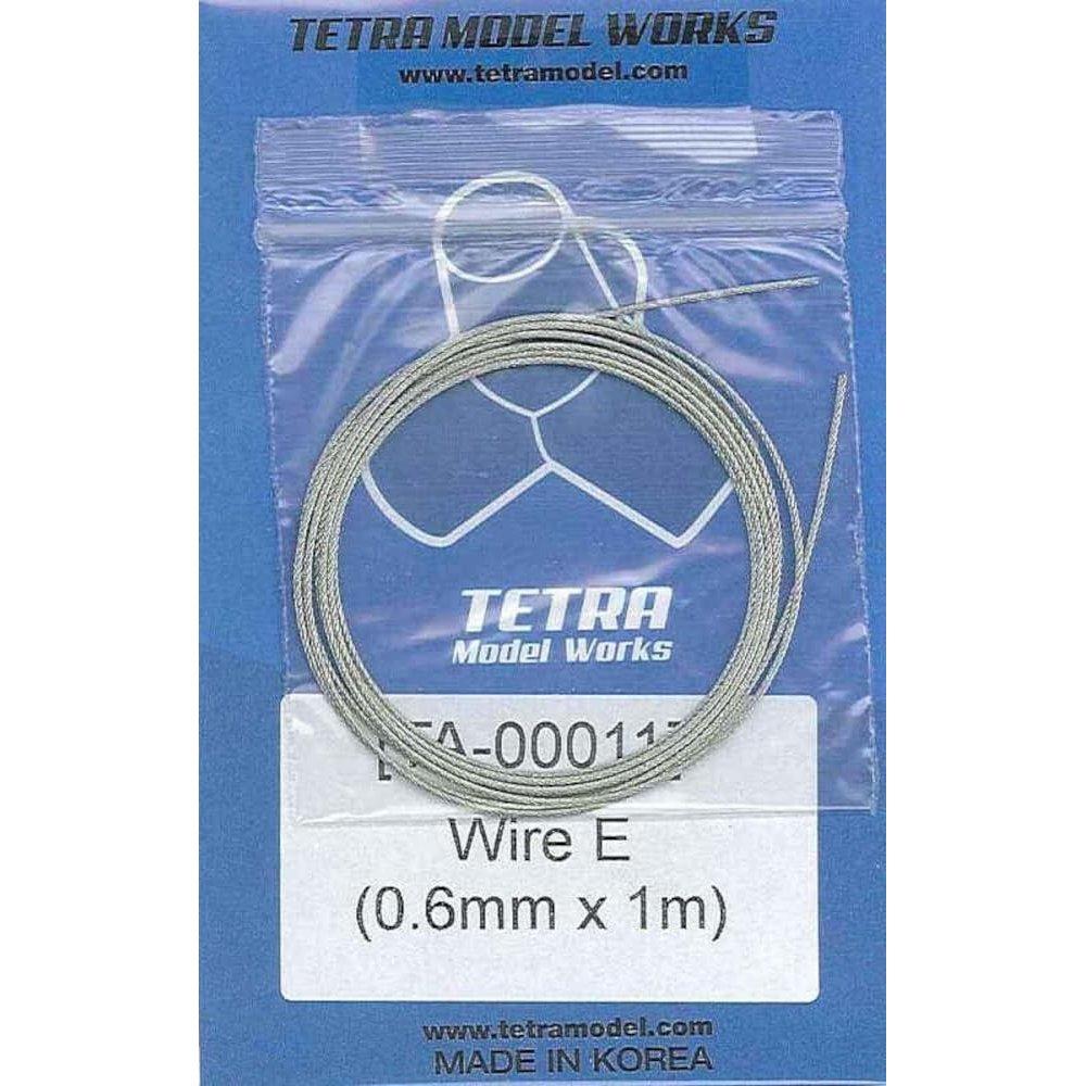 Проволока Tetra Model из нержавеющей стали 0,6 мм - 1 м Материал для детализации хобби