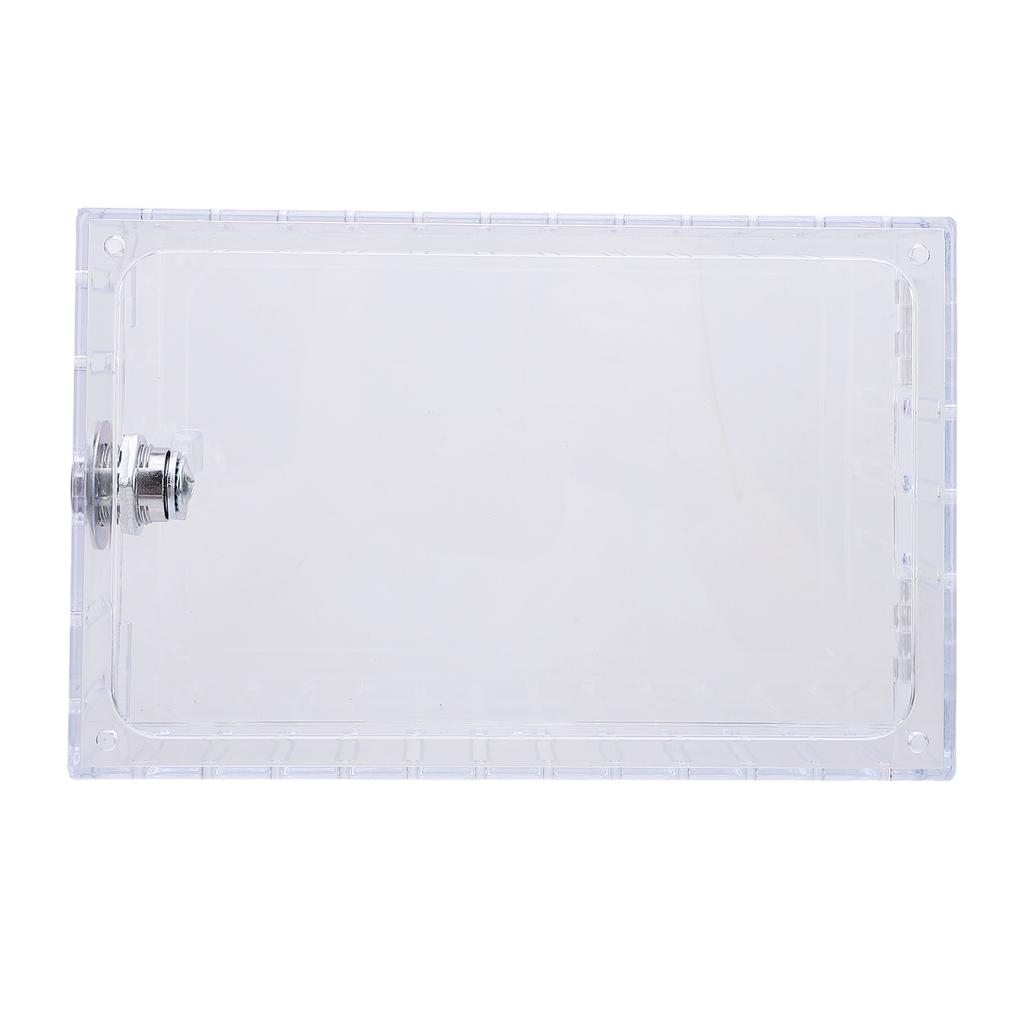 Прозрачный термостат-бокс с ключом для поддержания точной температуры, хорошо видимый, универсальной посадки, термо