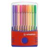 Feutres De Coloriage - STABILO - Pen 68 - Lot De 20 - Pointe Moyenne 1,0mm - Encre Inodore