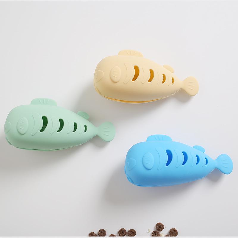 Silicone Catnip Toy: Bite-Resistant, Teeth-Grinding, Self-Entertaining for Cats