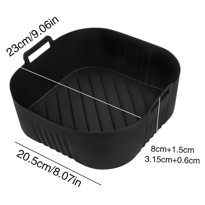 Силиконовая форма 23 см XL XXL для аэрофритюрницы Для Ninja 180Cosori 5.5L/6L/6.1L Серия Phi 2000 6.2L Na230 Аксессуары для аэрофритюрницы
