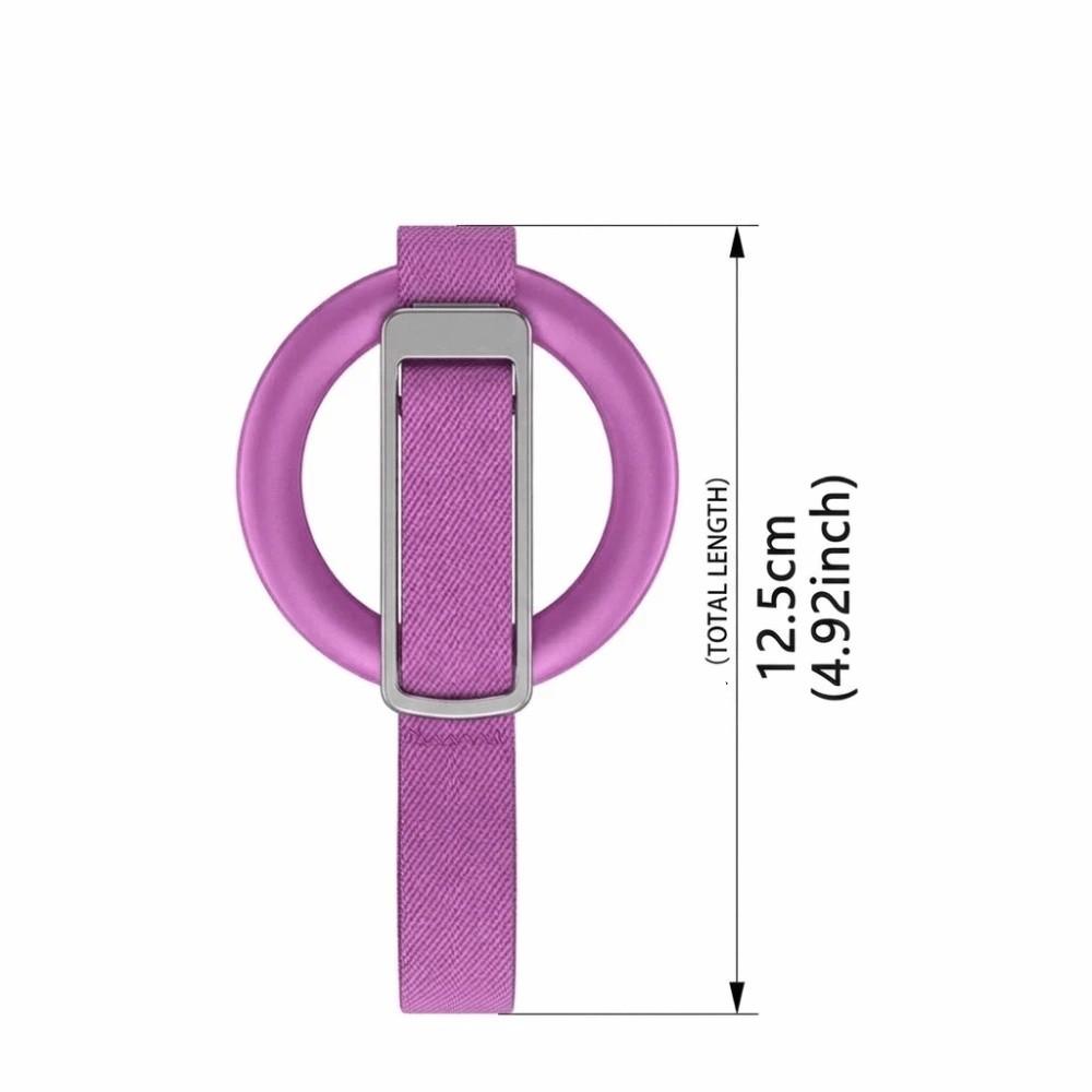 Foldable Magnetic Phone Holder Woven Strap Phone Mount Convenient Phone Kickstand Video Watching