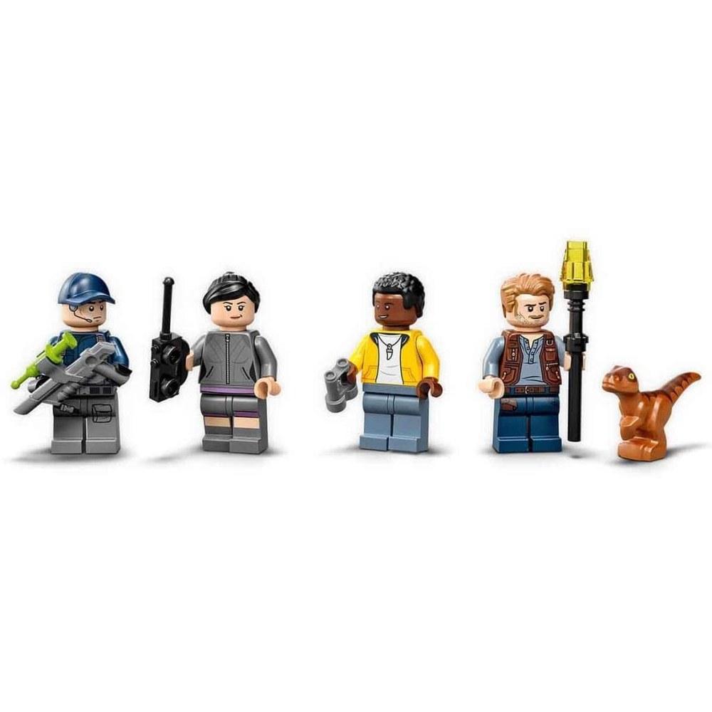 Конструктор LEGO Мир Юрского периода Побег Велоцираптора из воды 76942 Кубики Игрушка-динозавр Подарок для мальчиков и девочек 8+