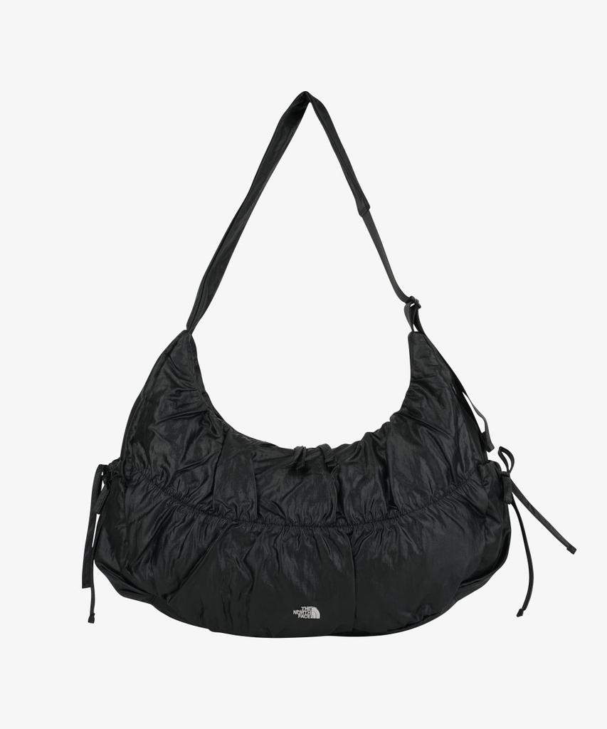 The North Face Nn2Ps18J White Label Bonnie Shirring Crossbody Bag Black