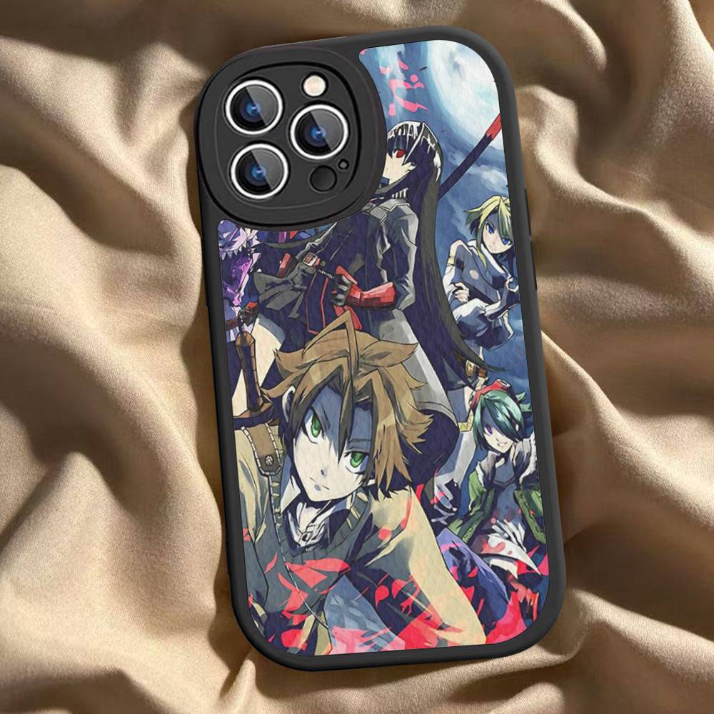 Японское аниме Akame Ga KILL Чехол для телефона Для IPhone 16 15 14 13 12 11 Pro Max Plus Кожаный Мягкий Чехол