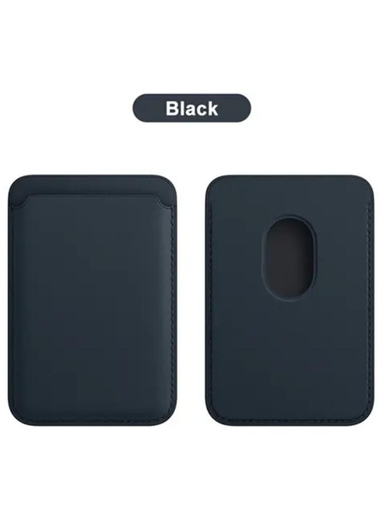 Кожаный кошелек Magsafe для iPhone 15 Pro Max, совместимый с держателем для карт iPhone 14 13 12 с магнитом MagSafe