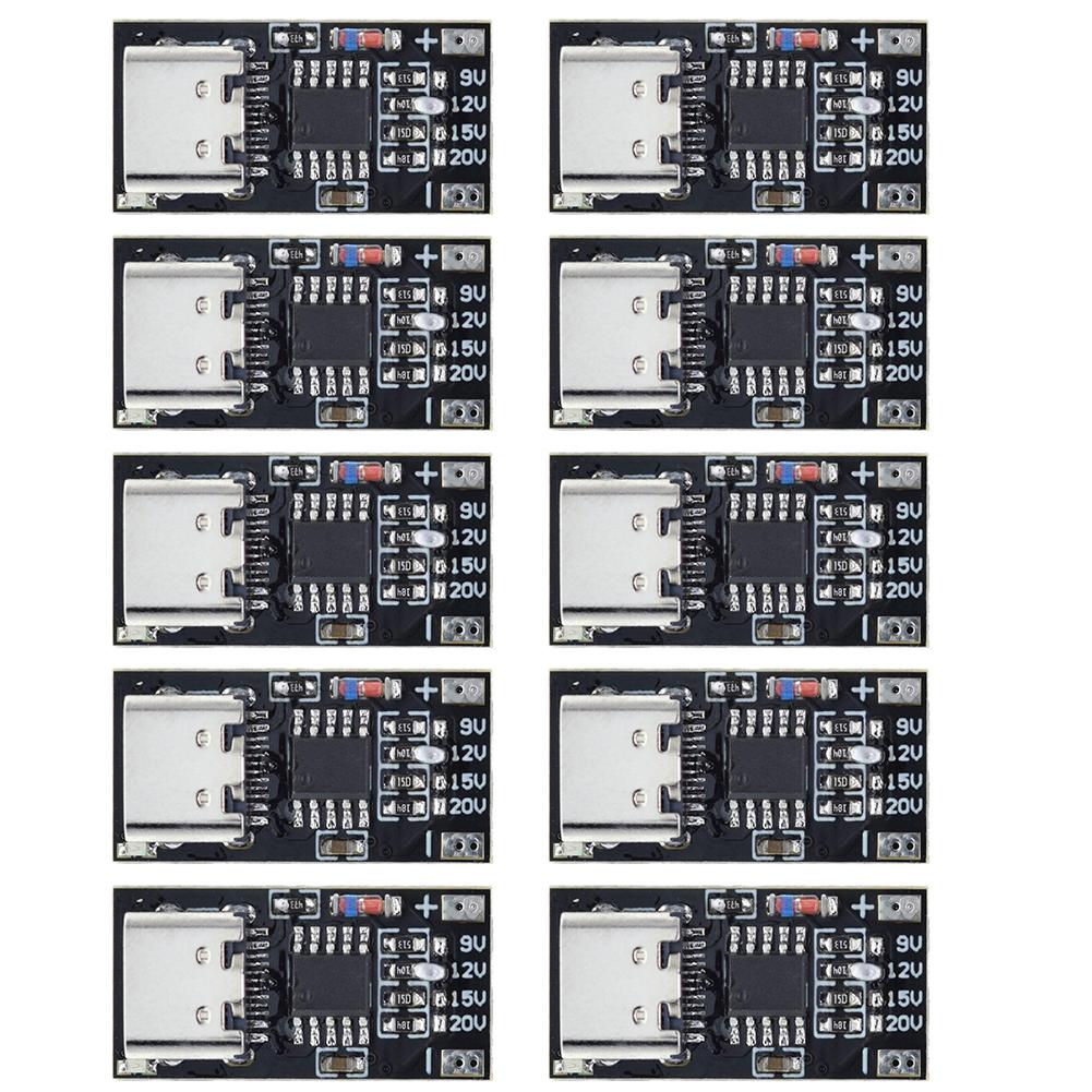 Плата-обманка PD/QC/AFC Type-C USB модуль повышения напряжения 9В 12В 15В 20В быстрая зарядка триггер платы протокола напряжения PD3.0/2.0 FCP AFC