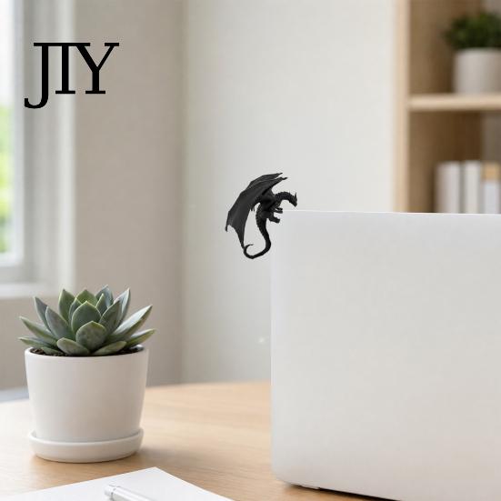 Dragon Desk Ornament 3D Printed Flying Figurine, Shape TV & Computer Office Decor Monitor Decoration, Egg Toy with Inside Model