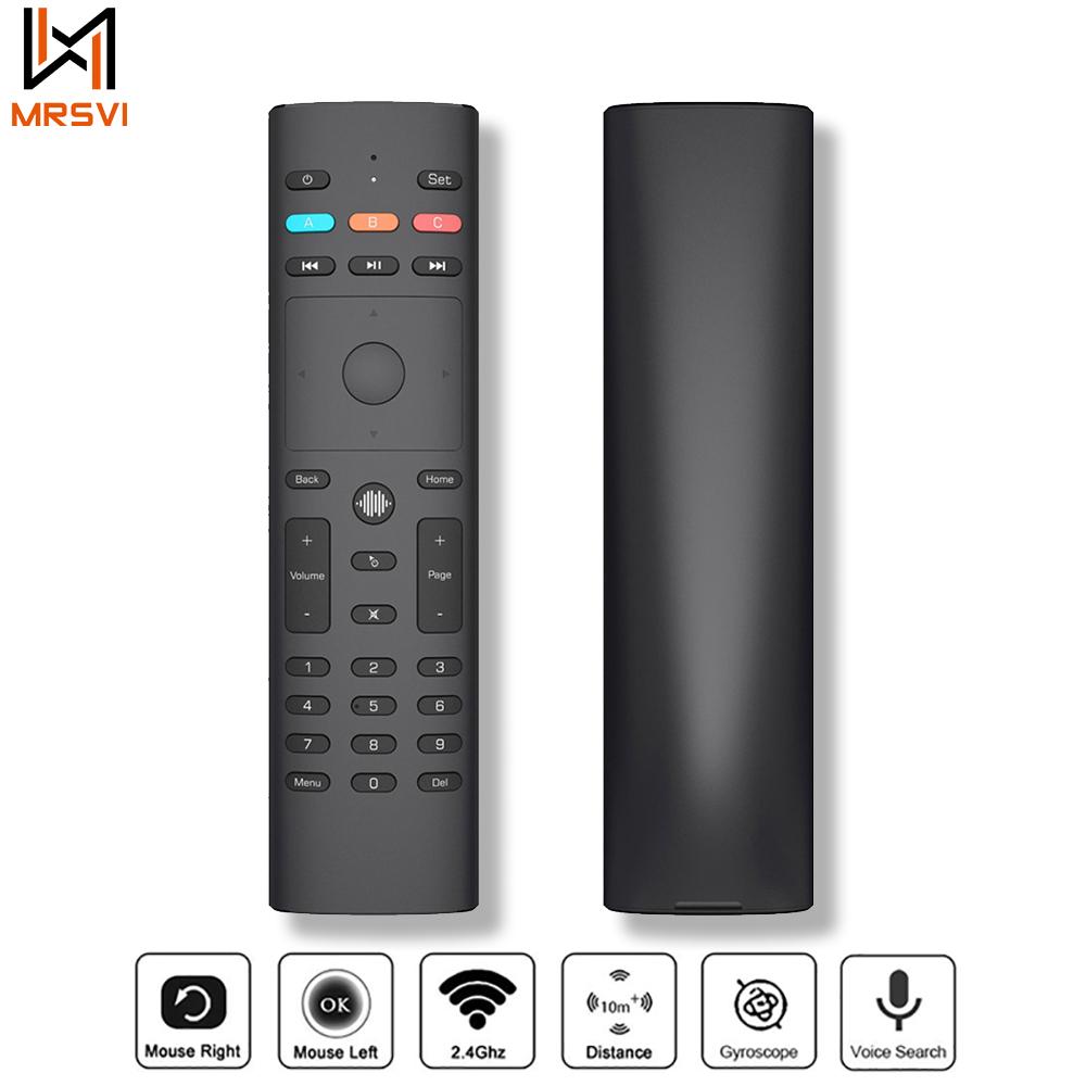 G40 Air Mouse Voice Remote Control Universal Smart Remote Controls with IR Learning for Android TV Box H96 MAX X96 MAX Plus