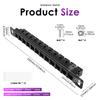 12 Port Patch Panel 10inch 0.5U CAT6 Network Patch Panel for DeskPi RackMate T1/T0/T2/T1 Plus/T0 Plus and 10 Inch Server Rack/Ne