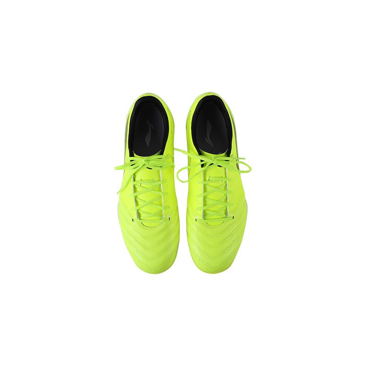 Li Ning TF Turf Амортизирующие Скользкие Устойчивые к Истиранию Футбольные Бутсы Мужские Неоновый Зеленый YSTU003-4