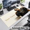 Lenny Kravitz Personalized Large Mouse Pad Custom Name Text Extended Desk Mat Gaming Mousepad