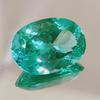 Natural Flawless Green Parti Sapphire Loose Oval Cut Gemstone 19x14 MM v2w46