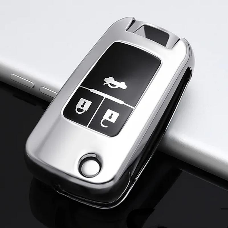 Мягкий чехол-брелок из ТПУ с дистанционным управлением для Chevrolet Camaro Cruze SS Sonic Spark Aveo Epica для Buick Lacrosse Encore GL8 Regal
